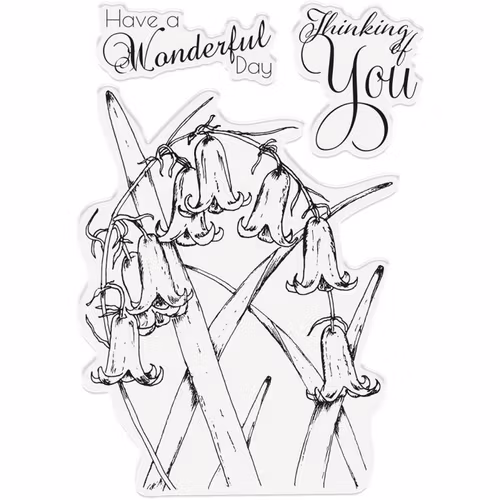 Crafters companion Stamps - Have a wonderful day