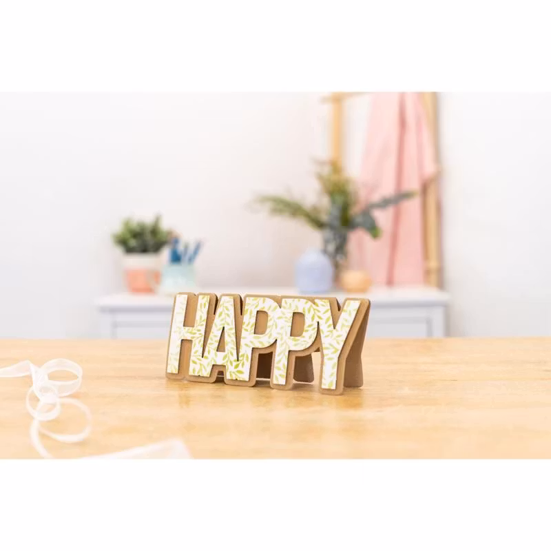 Crafter's Companion Dies - Shaped Word - Happy