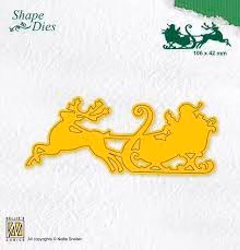 Nellie Snellen die - santa in sledge sd181
