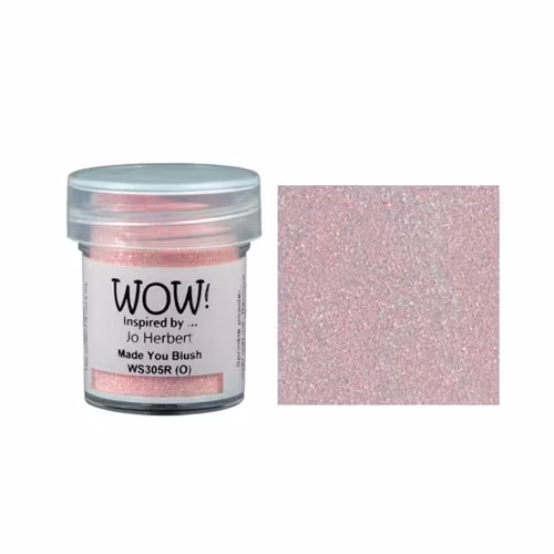 WOW! Embossing Glitter "Made You Blush" WS305R