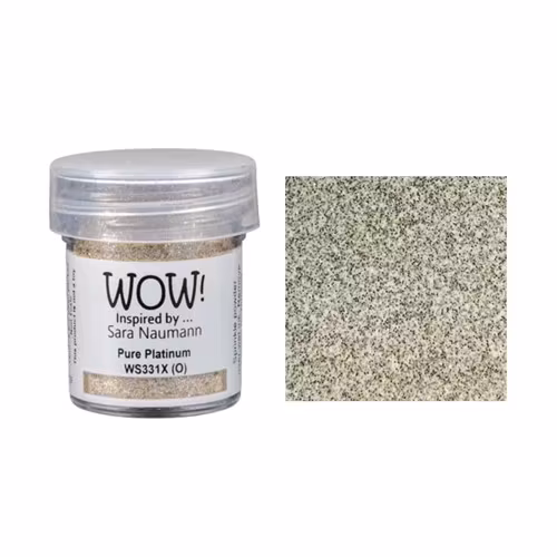 WOW! Embossing Glitter "Pure Platinum" WS331X