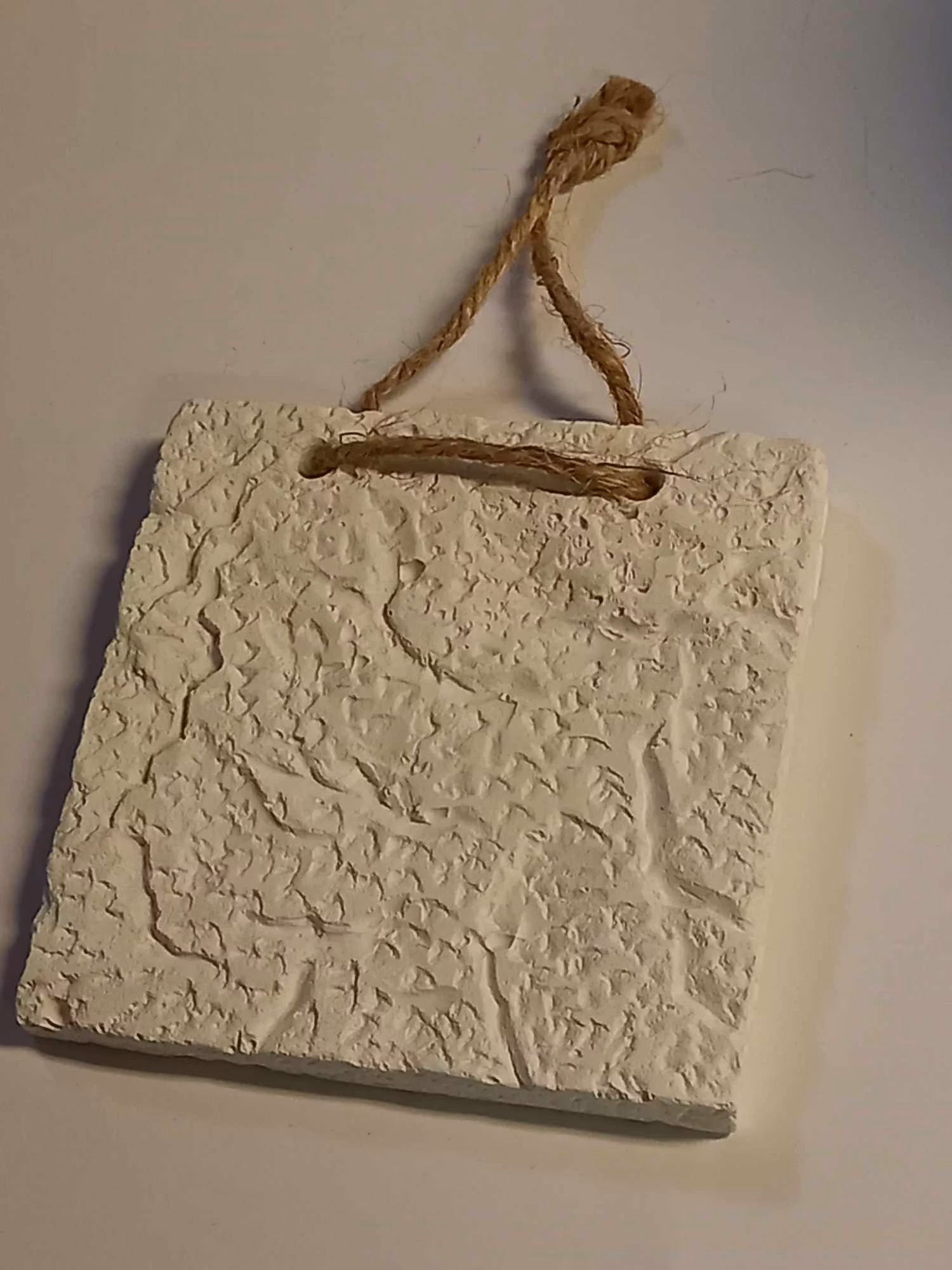 Rustik gipstavla ca 13x13cm