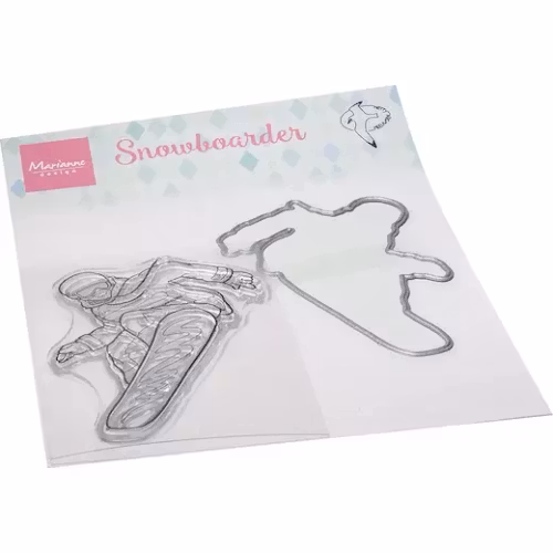 Marianne Design Die & Stamp - snowboarder HT1668