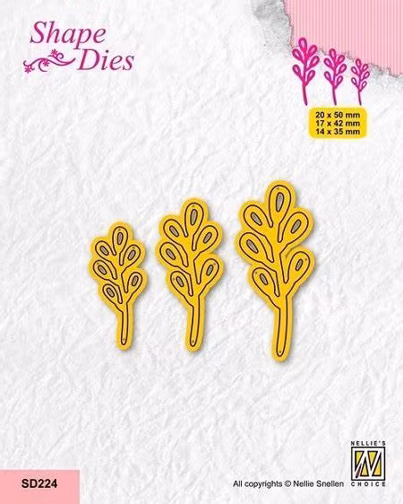 Nellie snellen Dies - Branches 3- SD224