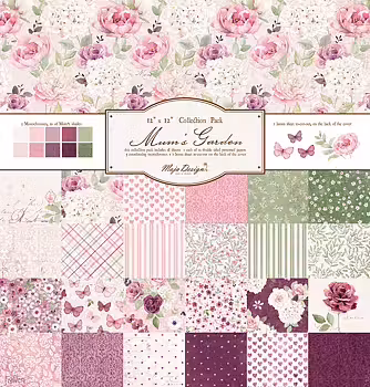 Maja Design - Mum´s Garden 12x12 collection 12 ark