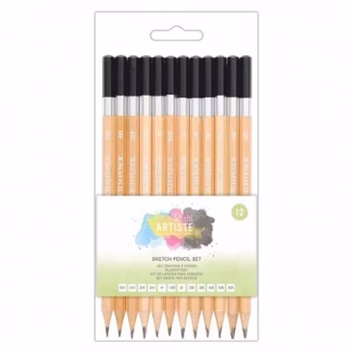 Docrafts-Artiste Sketch Pencil Set (12 st)