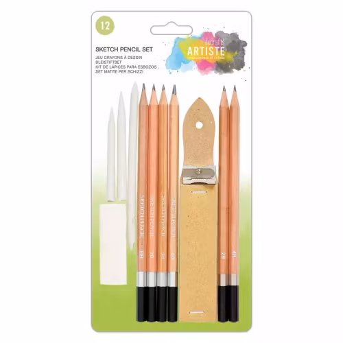 Docrafts ARTISTE Sketch Pencil Set