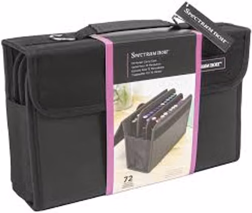 Crafters Companion Spectrum Noir Storage - 72 Pen Carry Case