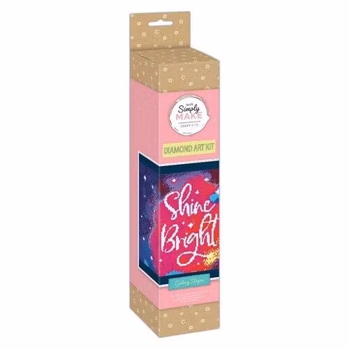 Docrafts Diamond art kit - Galaxy Slogan