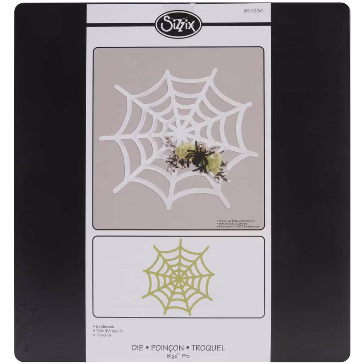 Sizzix Pro Maskin Die - Spiderweb 12x12 tum - 657334