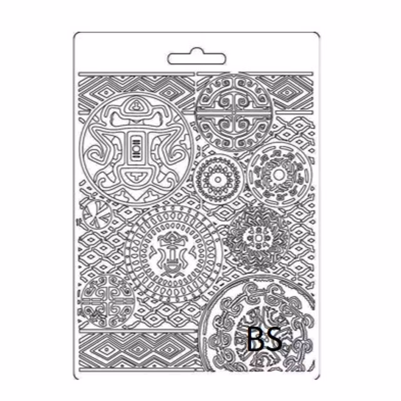 Stamperia soft mould, A5 -  (K3PTA573)