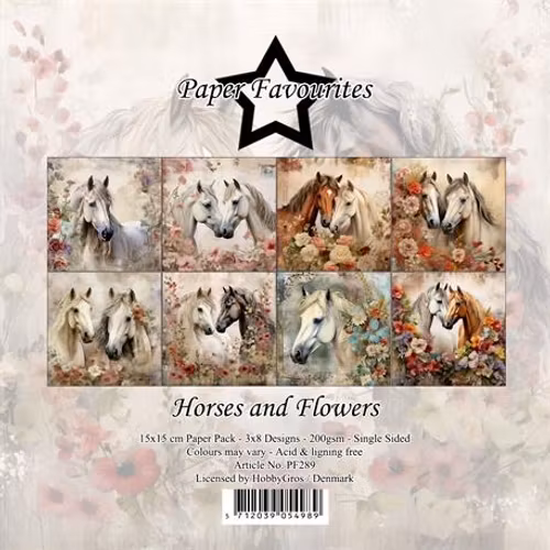 Paper Favourites Pack "Horses and Flowers"