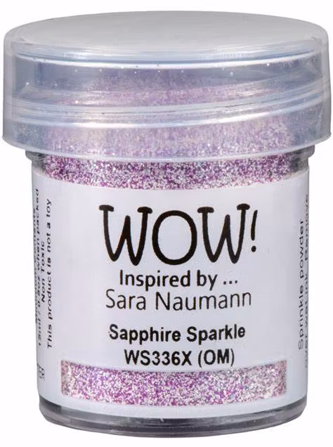 WOW! Embossing Powder "sapphire sparkle" WS336X