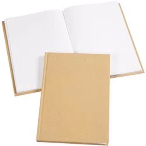 Kinabok A5, tjocklek 8 mm, 80 g, brun, 1 st.