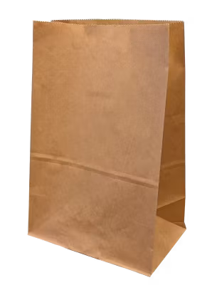 Brun påse 10 st ca18x26x11cm