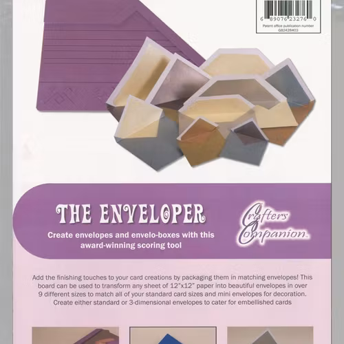 Enveloper pro, verktyg att vika kuvert