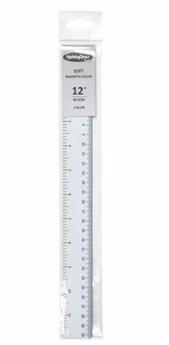HobbyGros Tools "Soft magnetic ruler 12"/30,5cm (2pcs)" HGT019