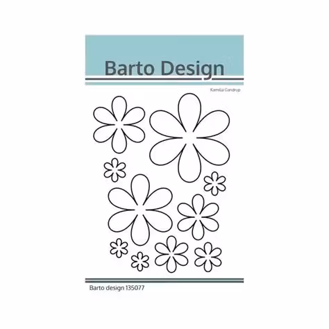 Barto design dies - flowers 135077