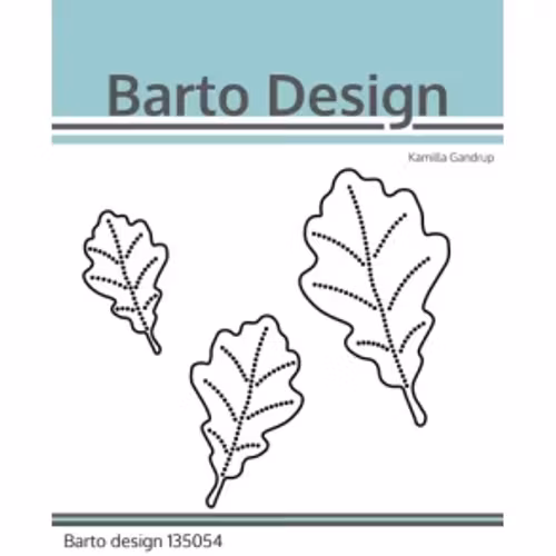 Barto design dies - oak leaf 135054