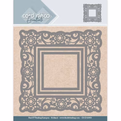 Card deco dies - frame CDECD0059