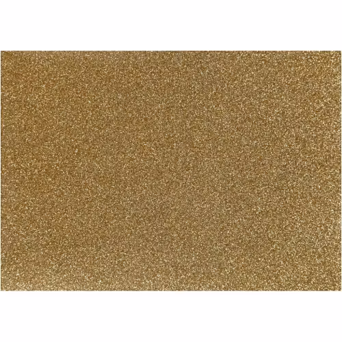 Glitter folie rulle 2 meter 35 cm bred Guld