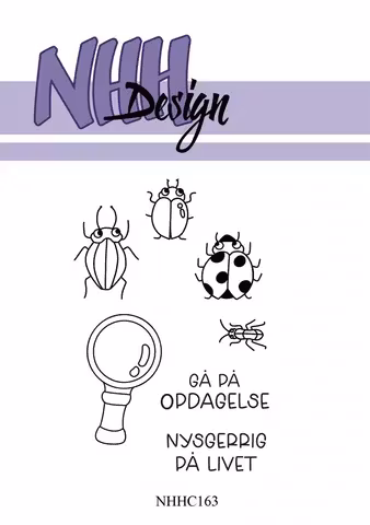 NHH Design Dies + stämplar - Nyckelpiga - NHHD163