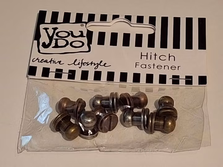 YouDo,  hitch fasteners, Mixed metallic 9pcs