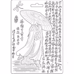 Stamperia soft mould, A5 -  K3PTA542