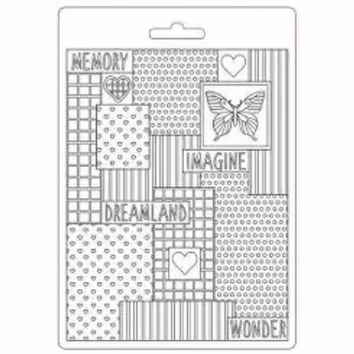 Stamperia soft mould, A5 -  K3PTA5615