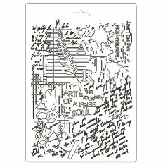 Stamperia soft mould, A5 - K3PTA538