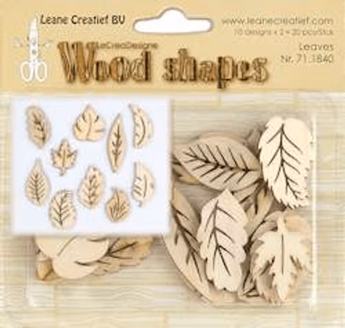 Leane Wood Shapes - Leaves 71 1840
