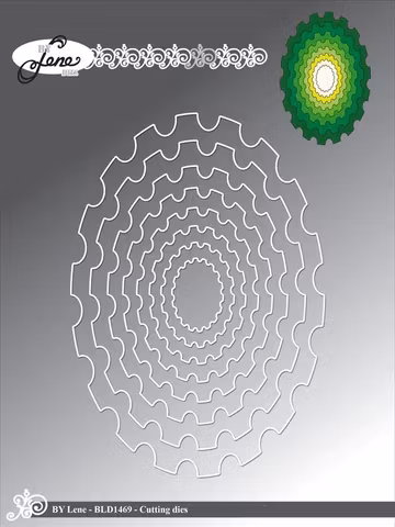 By Lene Dies - oval ram BLD1469