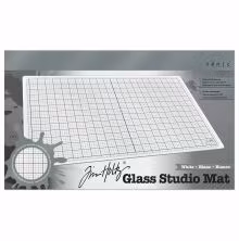 Tim Holtz Tonic Studios Glass Media Mat - White 1912E