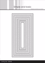 Simple and Basic Dies - mini slim stich sbd220