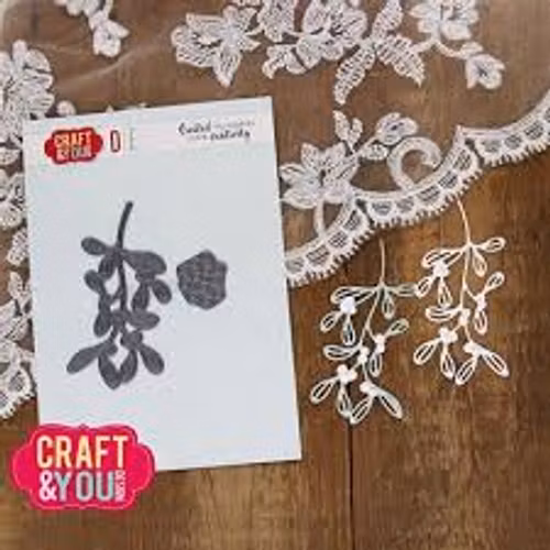 Craft & you dies - mistletoe CW318
