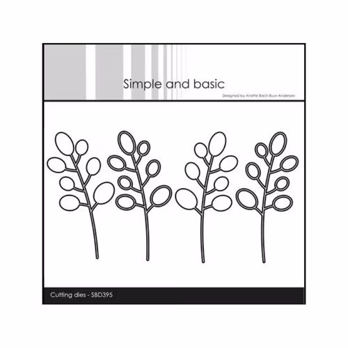 Simple and basic die - bubble branch  sbd395