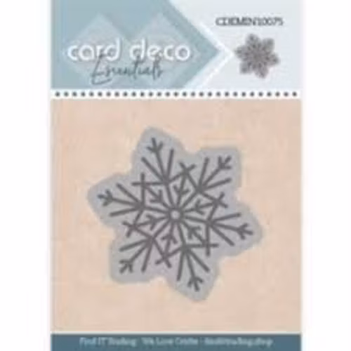Card deco dies - snowflake CDEMIN10075
