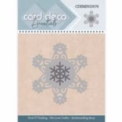 Card deco dies - snowflake CDEMIN10076