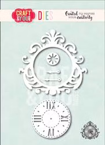 Craft & you dies - clock cw383