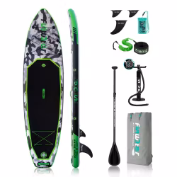 AQUIST SUP bräda-summer inflatable stand up paddle board sup honor green color waterproof sport leisure touring