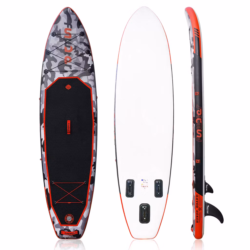 AQUIST SUP bräda-paddle board waterproof camouflage travel fitness leisure sport