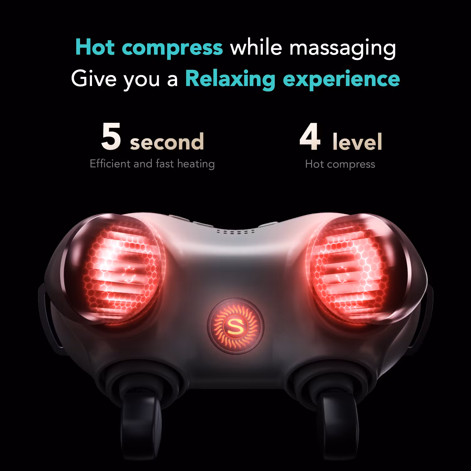 SKG H7 SHIATSU NECK & SHOULDER MASSAGER WITH HEAT