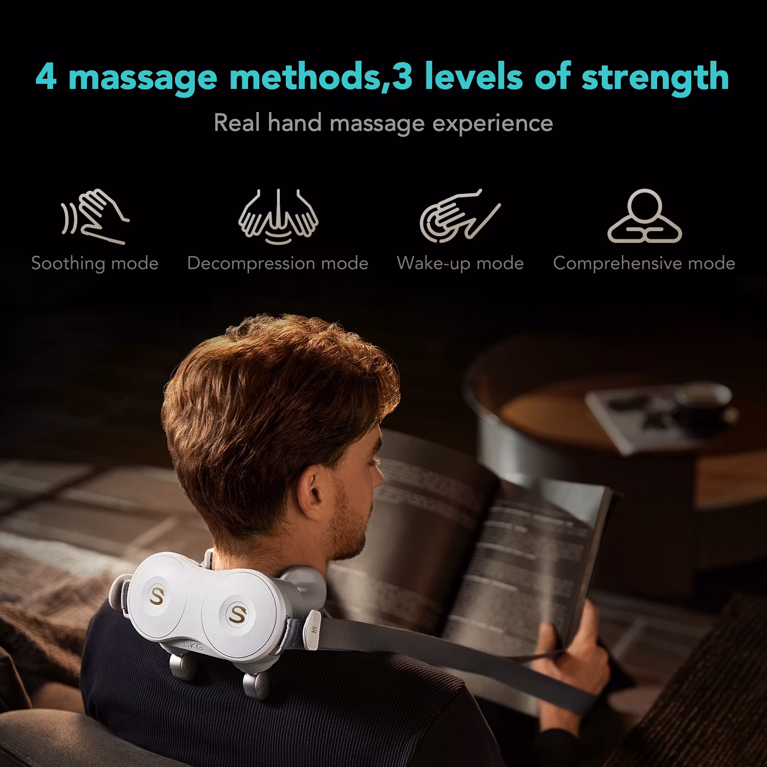 SKG H7 SHIATSU NECK & SHOULDER MASSAGER WITH HEAT