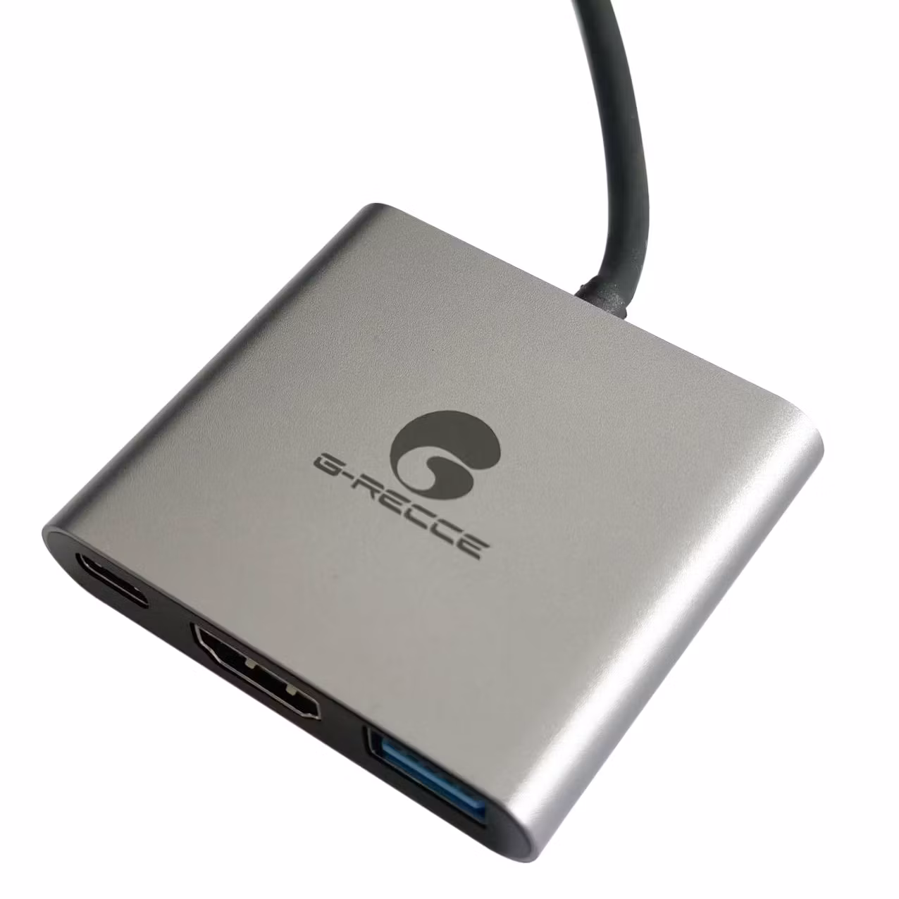 G-Recce 3-i-1 USB-C multiportadapter Sliver