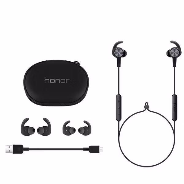 HUAWEI AM61 Sportöronsnäckor med Mikrofon, Svart