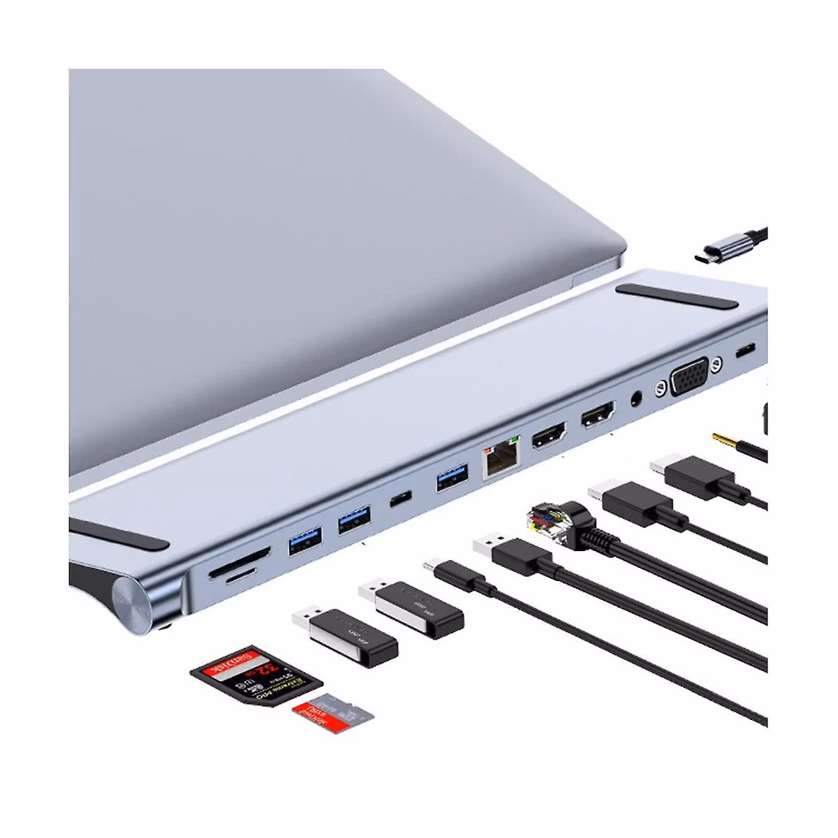 USB type C Hub 11 to 1