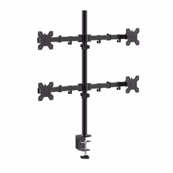 Charmount Skärmhållare för Fyra Skärmar – Justerbart Fäste för 10''–30'' Skärmar, Maxbelastning 8kg per arm