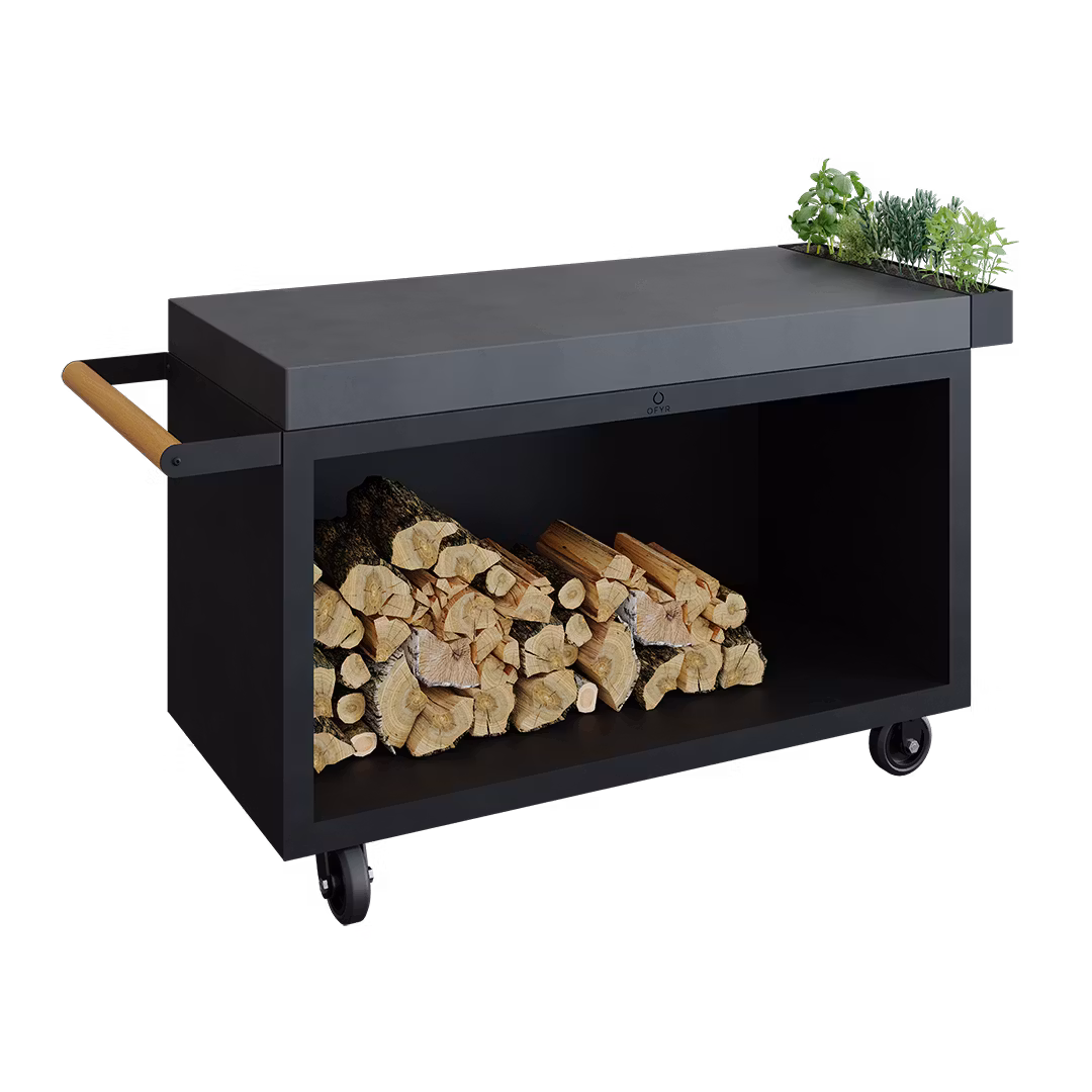 Mise en Place Table Corten/Svart 135 PRO CD