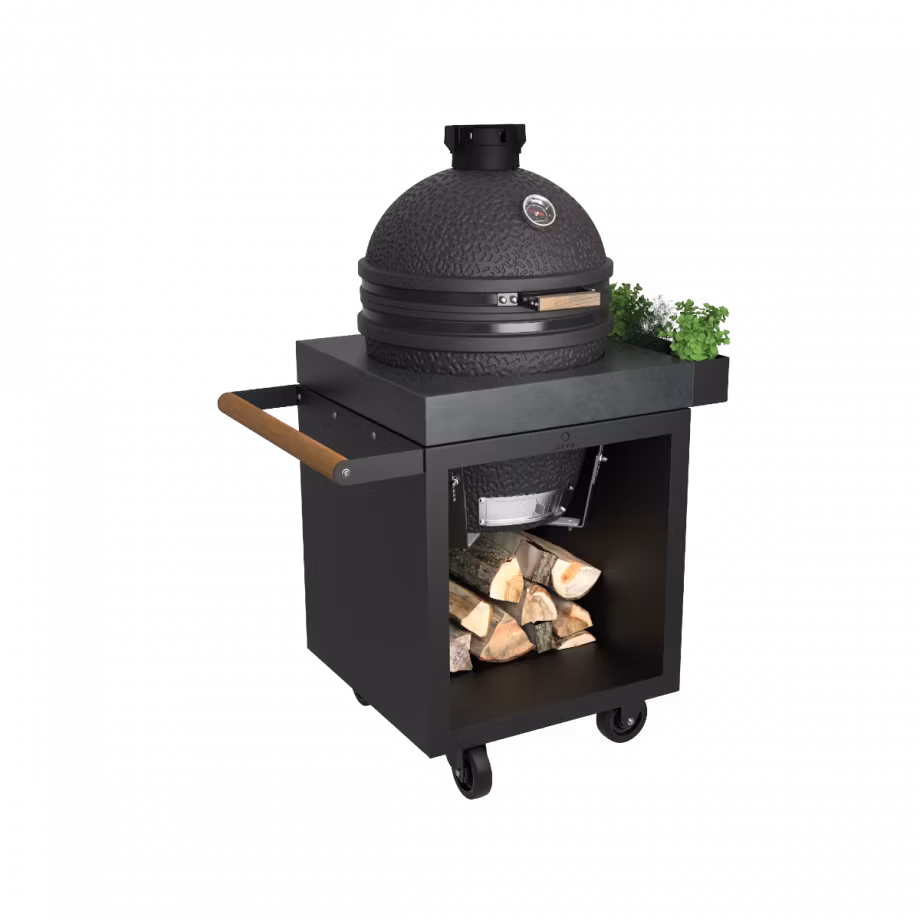 OFYR Kamado Table Corten 65 PRO Concrete TB