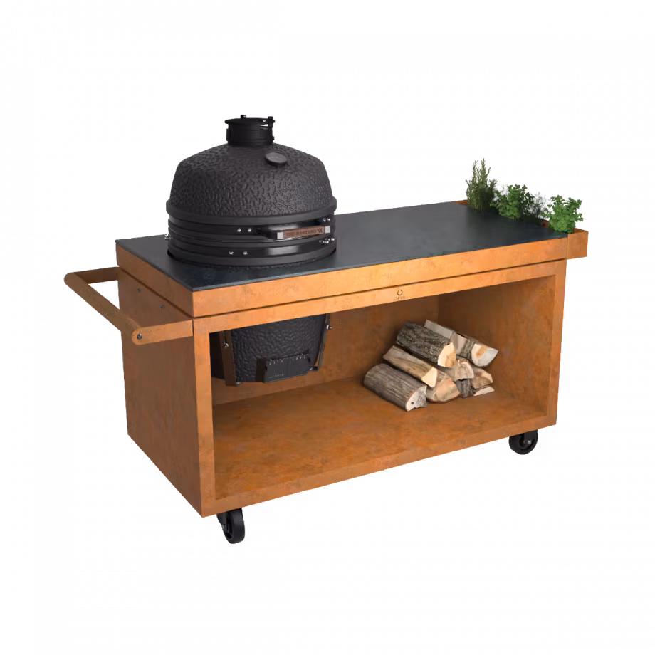 OFYR Kamado Table Corten 150 PRO+ CD